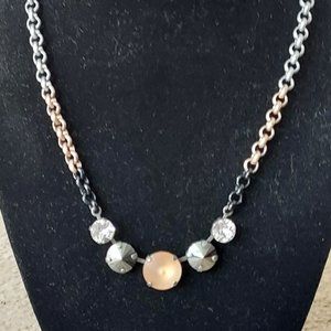 Sabika - Black & Gold Retired Oasis Multi Stone Necklace